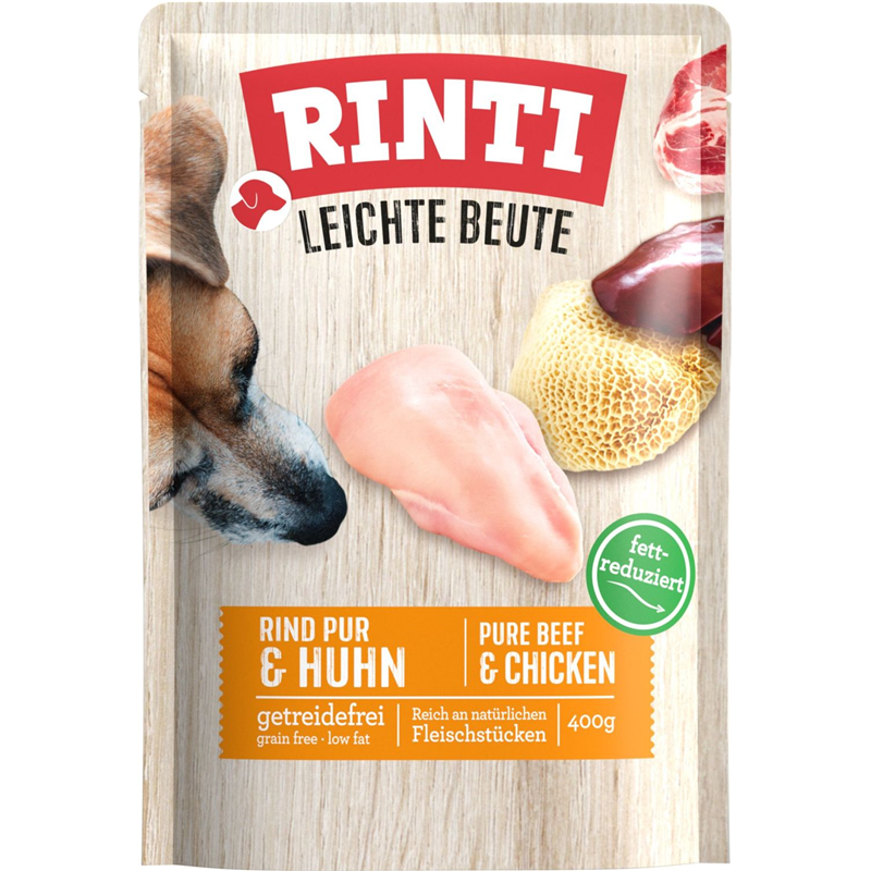 Rinti Leichte Beute Rind Pur + Huhn 400 g