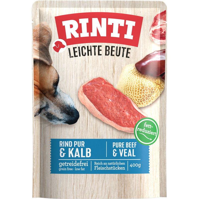 Rinti Leichte Beute Rind Pur + Kalb 400 g