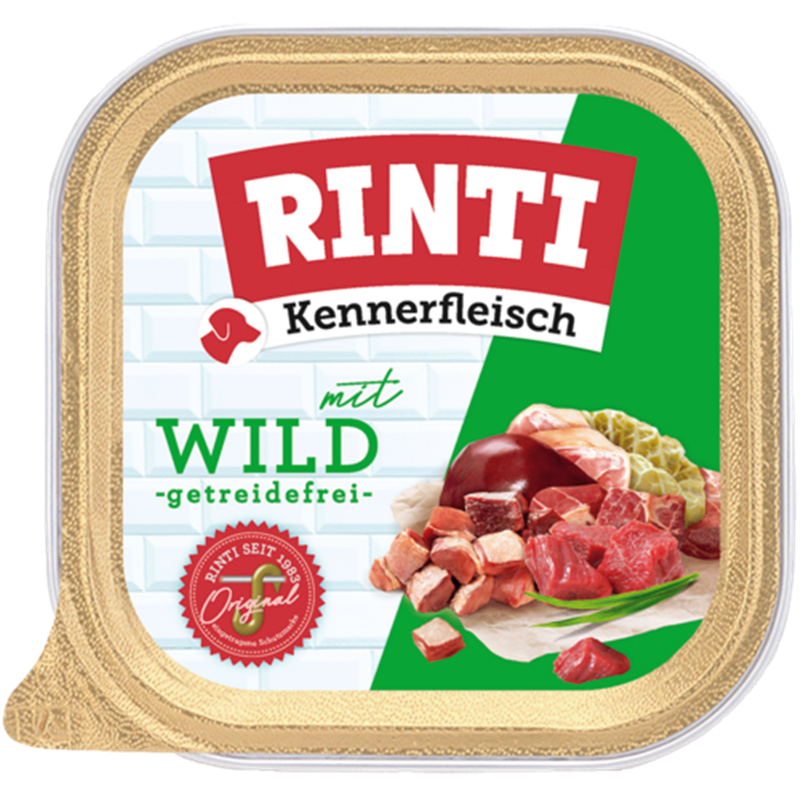 Rinti Kennerfleisch Plus Wild 300g