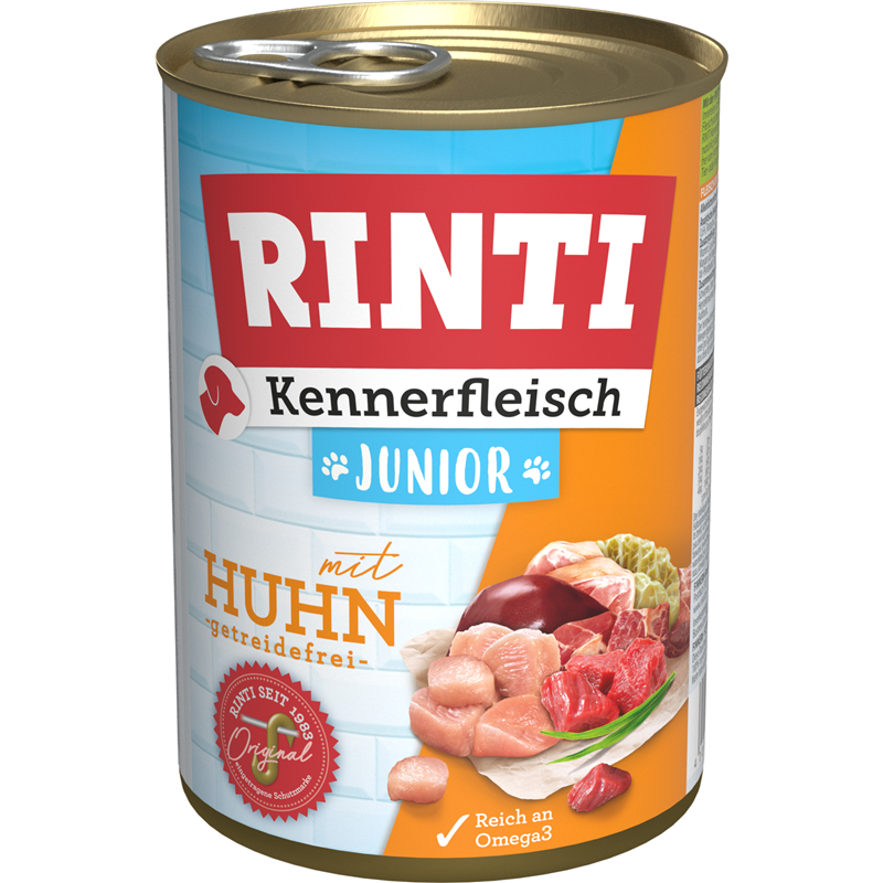 Rinti Kennerfleisch Junior Huhn 400 g