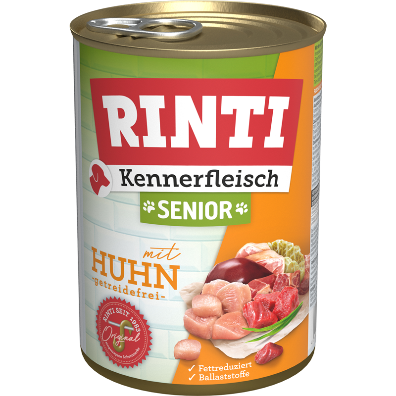 Rinti Kennerfleisch Senior Huhn 400 g