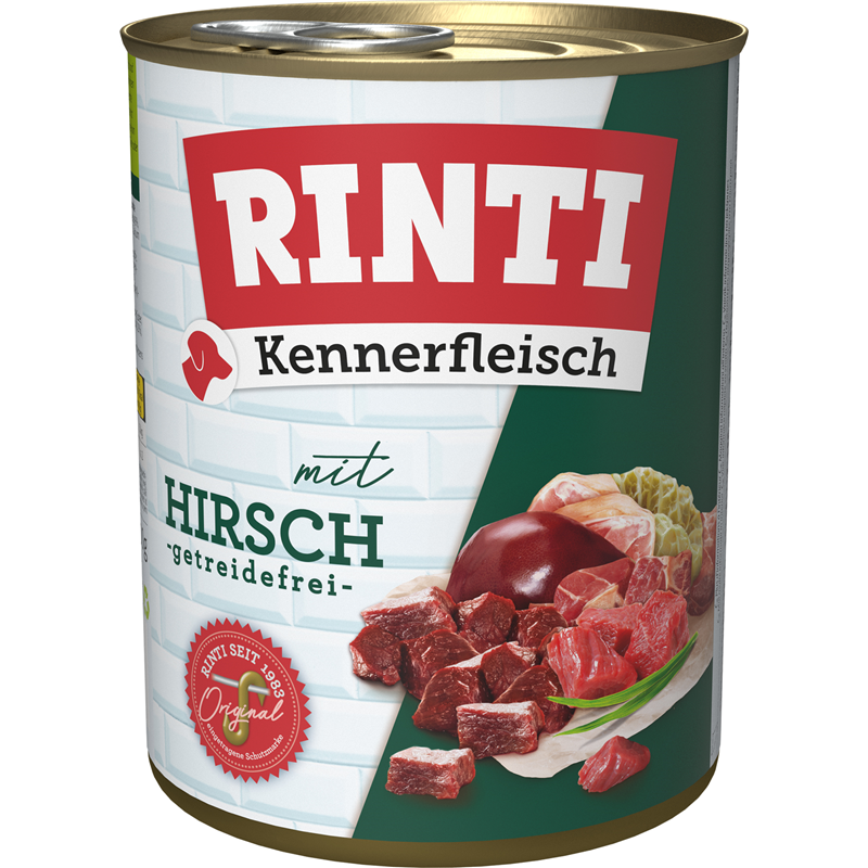 Rinti Kennerfleisch Hirsch 800 g