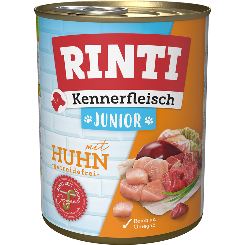 Rinti Kennerfleisch Junior Huhn 800 g