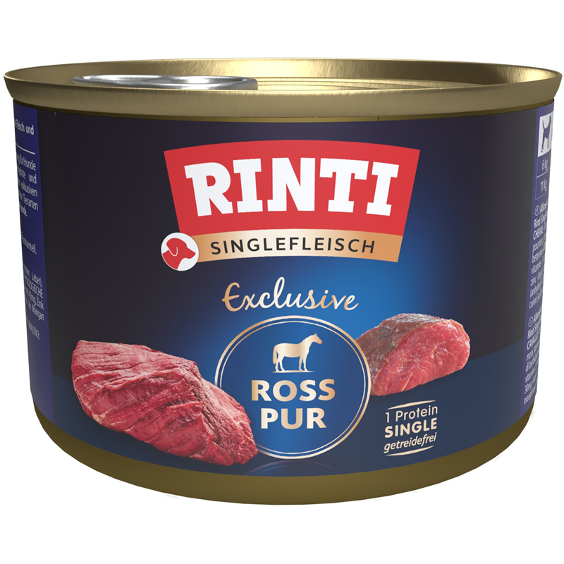 Rinti Singlefleisch Exclusive Ross Pur 185g