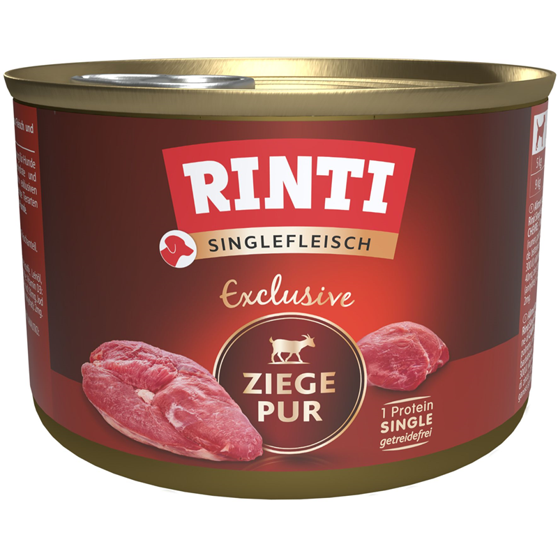 Rinti Singlefleisch Exclusive Ziege Pur 185g
