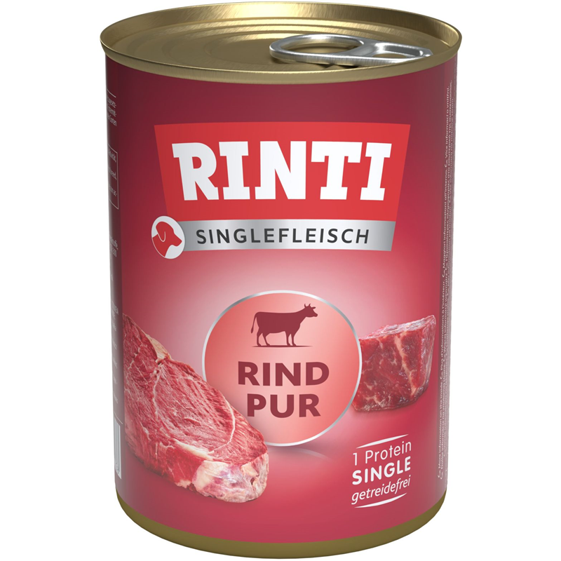 Rinti Singlefleisch Rind Pur 400g