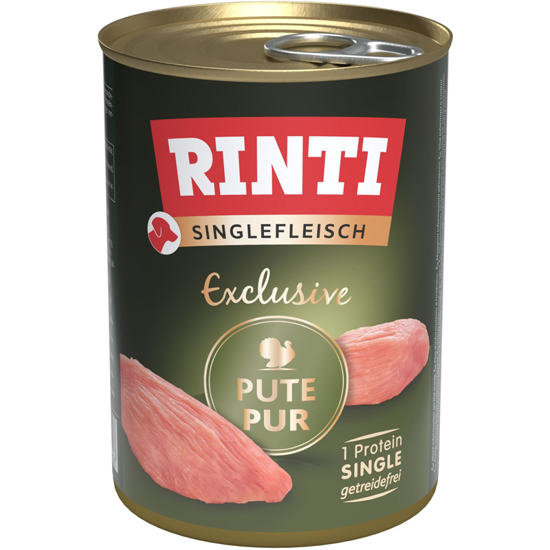 Rinti Singlefleisch Exclusive Pute Pur 400g