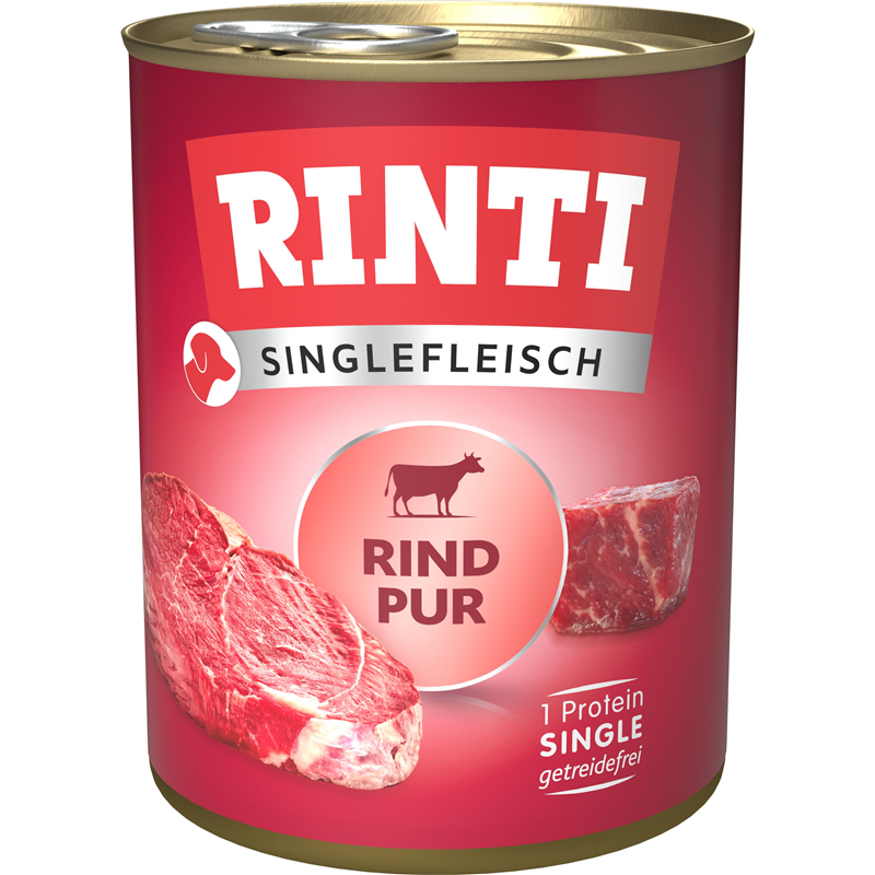 Rinti Singlefleisch Rind Pur 800g