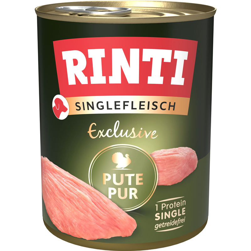 Rinti Singlefleisch Exclusive Pute Pur 800g