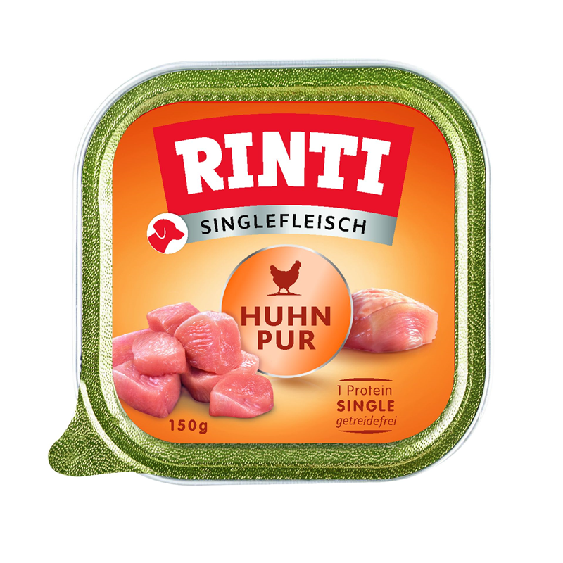 Rinti Singlefleisch Huhn Pur 150 g Schale