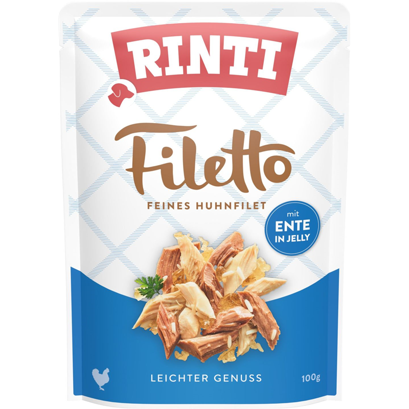 Rinti Filetto Jelly Huhn & Ente 100 g