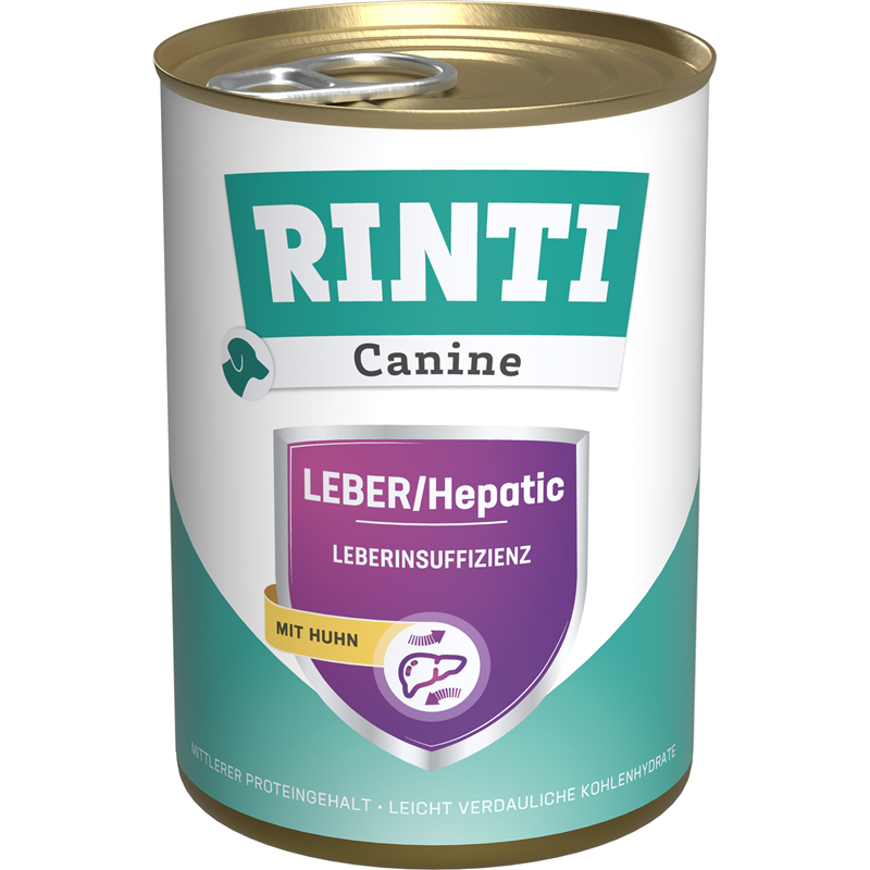 Rinti Canine Leber mit Huhn 400g