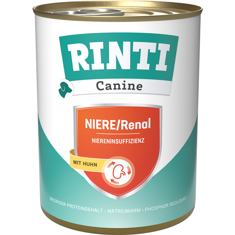 Rinti Canine Niere/Renal Huhn 800g