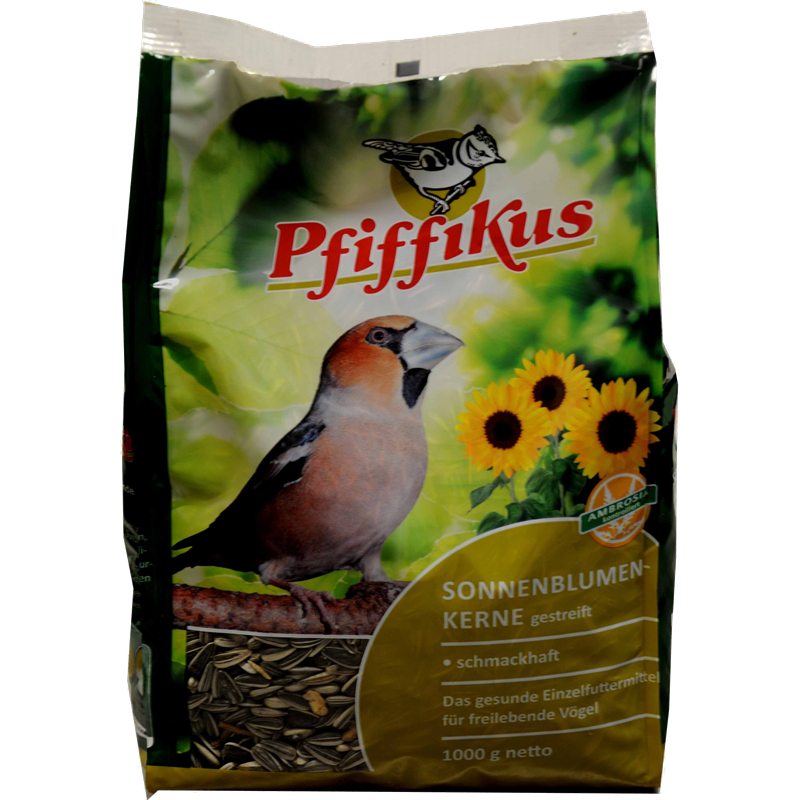 Pfiffikus Sonnenblumenkerne gestreift 1 kg