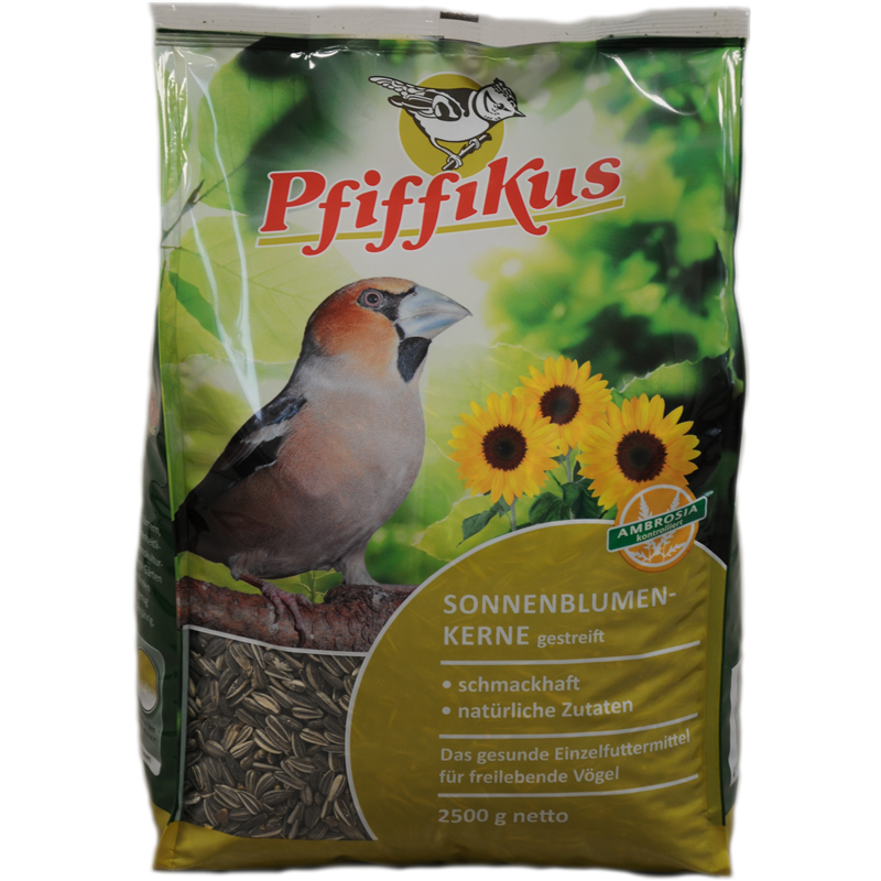 Pfiffikus Sonnenblumenkerne gestreift 2,5 kg