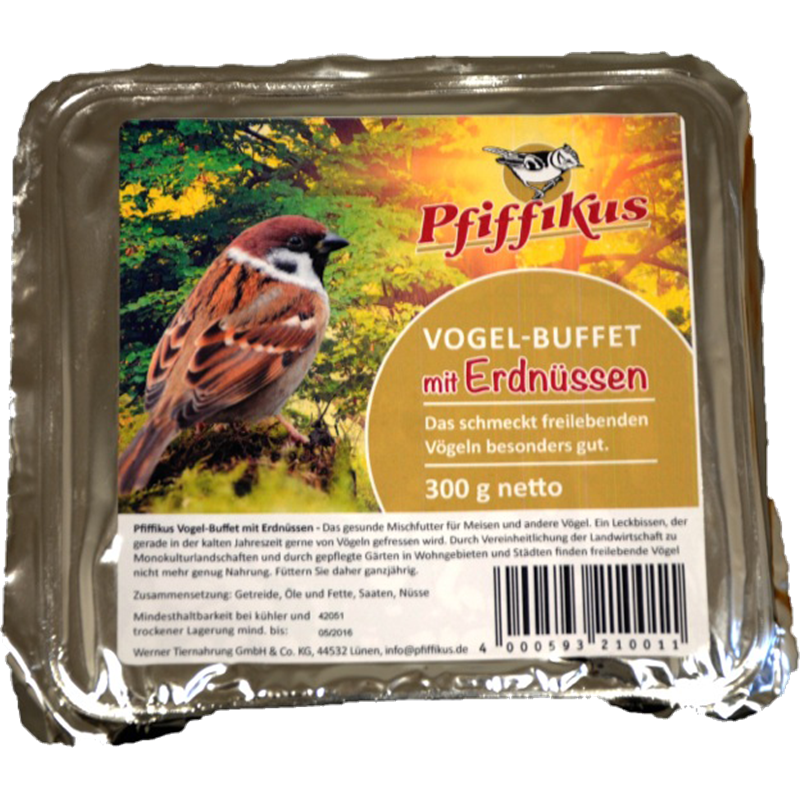 Pfiffikus Vogelbuffet NF Erdnüsse