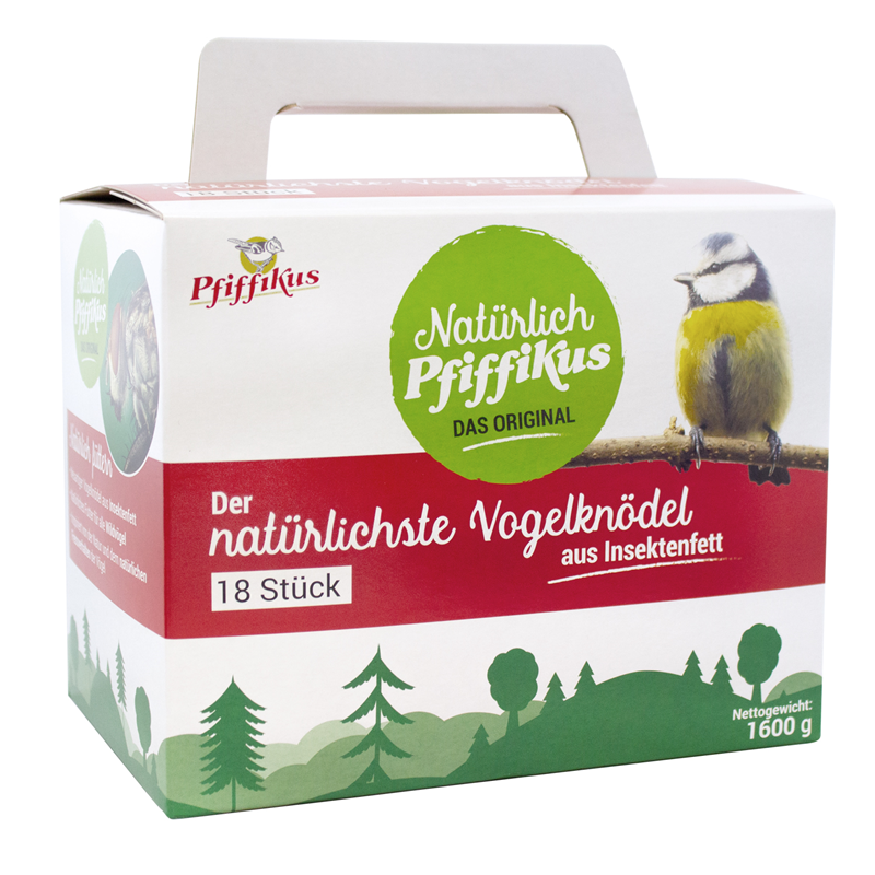 Pfiffikus Insektenfettknödel 18er Box