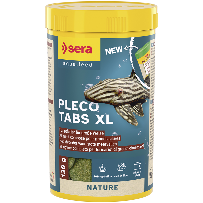 sera Pleco Tabs XL 250 ml / 130 g