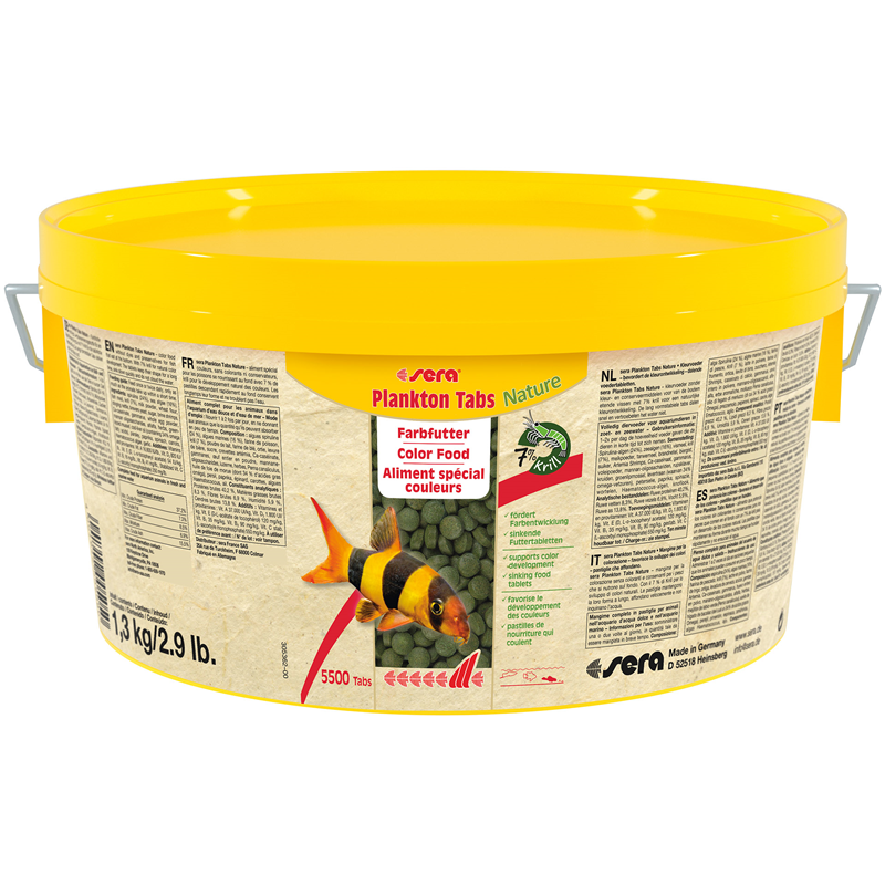 sera Plankton Color Tabs 2,2 l / 1,3 kg