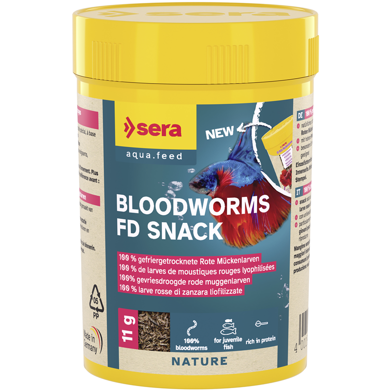 sera Bloodworms FD Snack 100 ml / 11 g