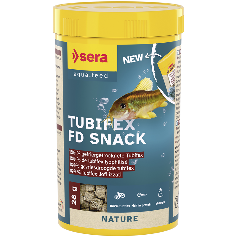 sera Tubifex FD Snack 250 ml / 28 g
