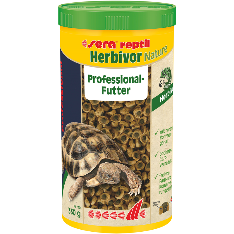 sera reptil Professional Herbivor Nature 1000 ml / 330 g