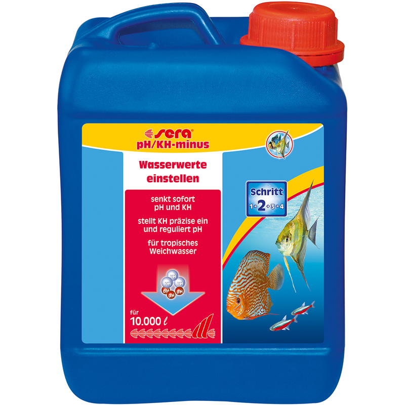 sera pH/KH-minus 2,5 Liter