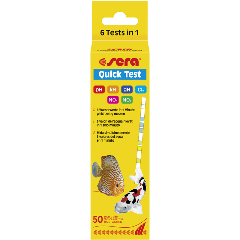 sera Quick Test 6in1 50 Stück