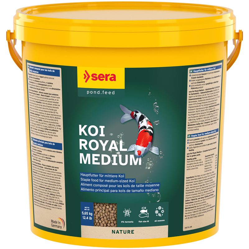 sera Koi Royal Medium 21 l / 5,65 kg