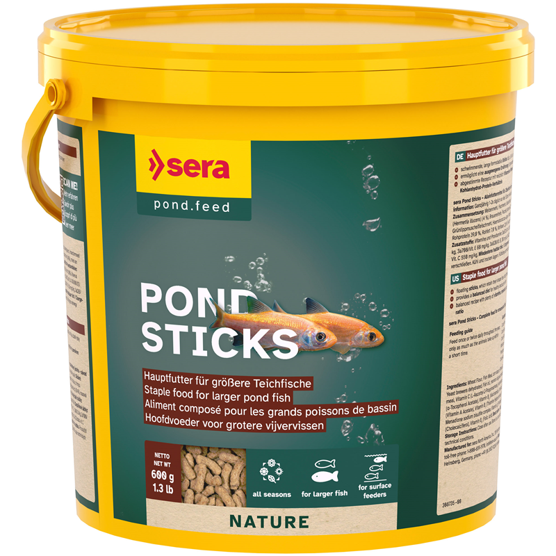 sera Pond Sticks 3,8 l / 600 g