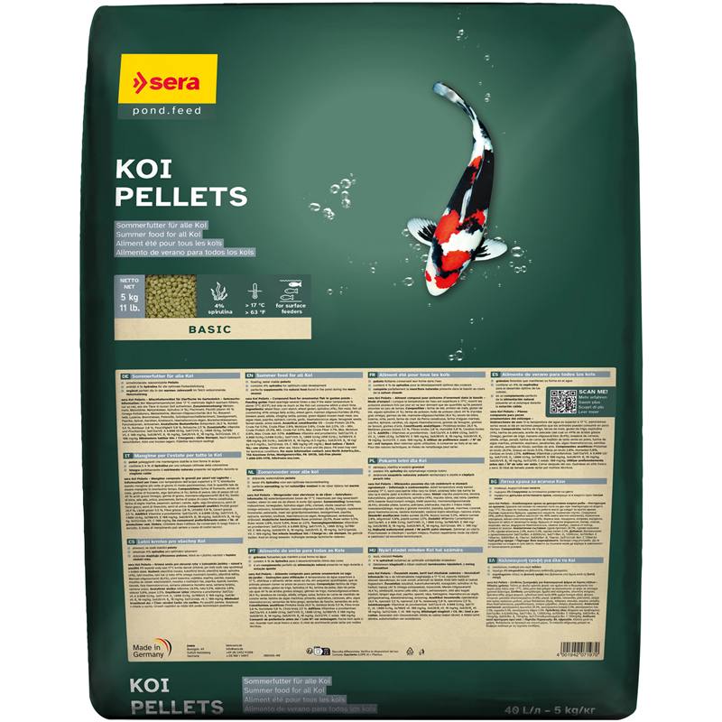 sera Koi Pellets 40 l / 5 kg
