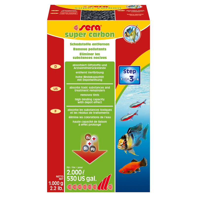 sera super carbon 1000 g