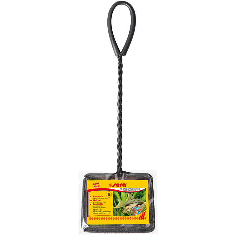 sera Fangnetz fein, schwarz 12 cm / 5″