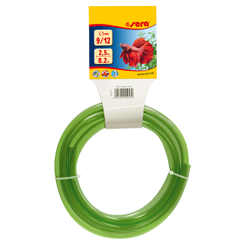 sera Schlauch 9/12 grün 2,5 m