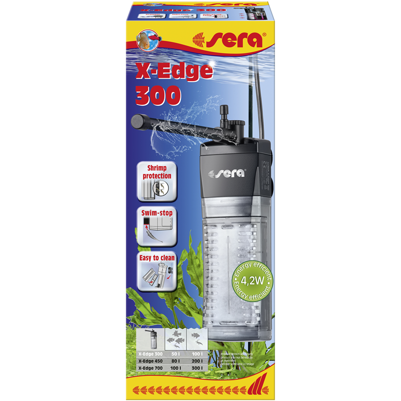sera X-Edge 300 - Eckfilter