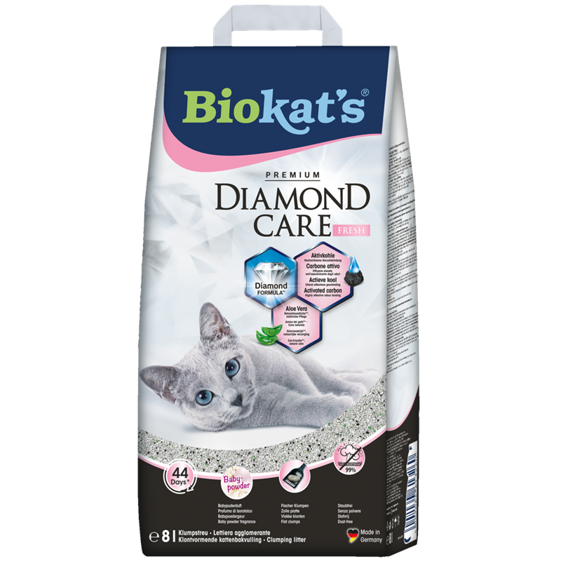 Biokat's Diamond Care fresh 8l Papiersack