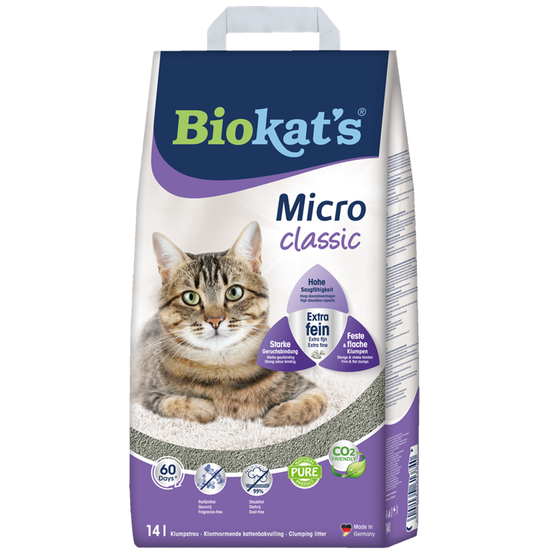 Biokat's Micro classic 14 l im Papiersack