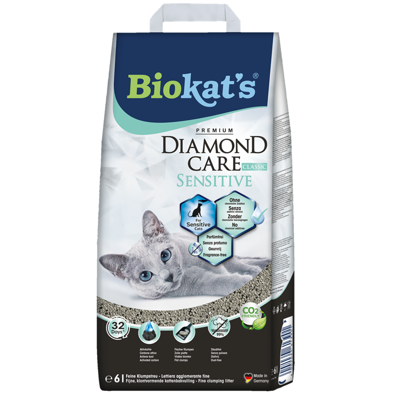 Biokat's Diamond Care Sensitive 6L Papiersack