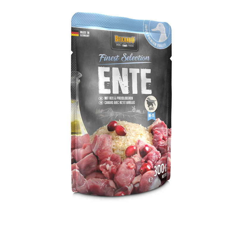 Belcando Frischebeutel Ente mit Reis und Preiselbeeren 300 g