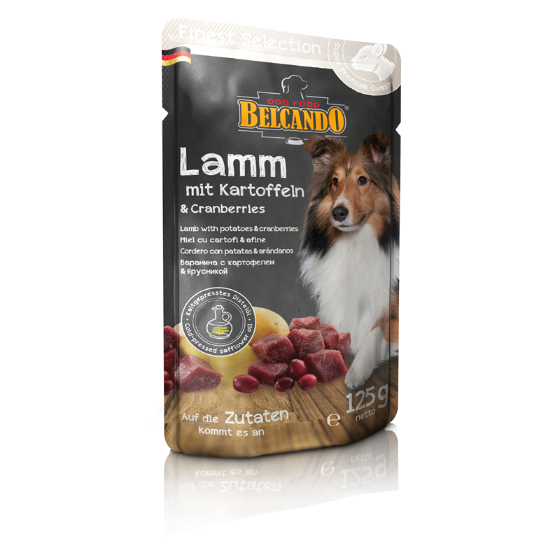 Belcando Frischebeutel Lamm und Kartoffel mit Cranberries 125 g