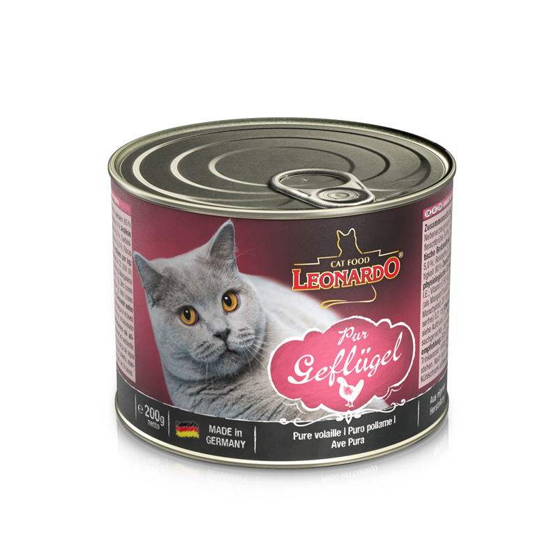Leonardo Adult Geflügel Pur 200 g