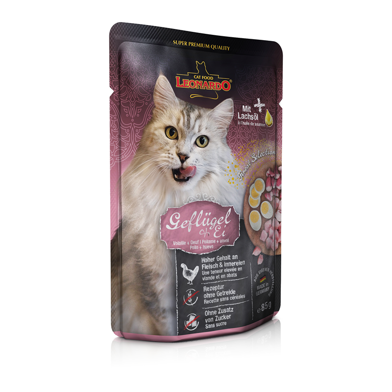 Leonardo Adult Geflügel + Ei 85 g
