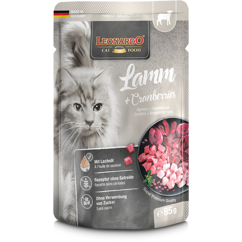 Leonardo Adult Lamm + Cranberries 85 g