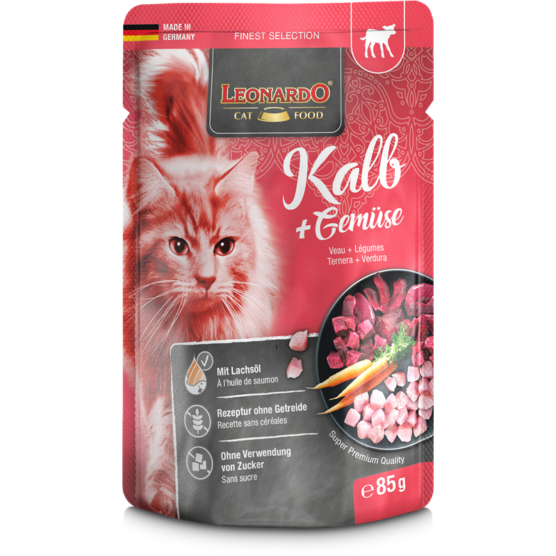 Leonardo Adult Kalb + Gemüse 85 g