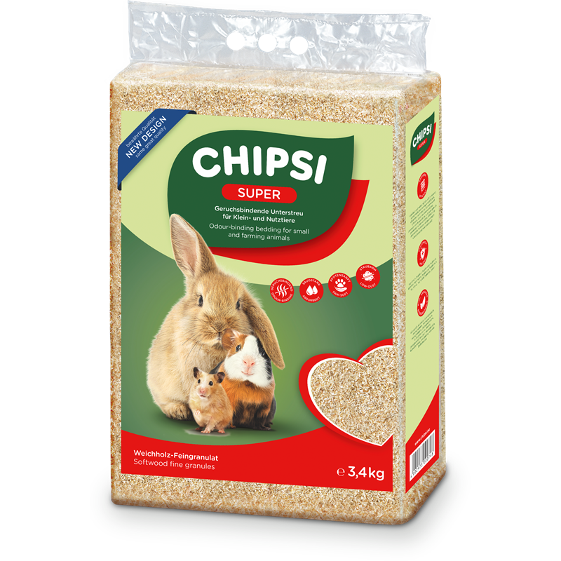 Chipsi Super Weichholz-Granulat 3,4kg