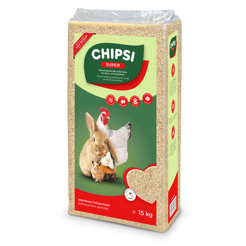 Chipsi Super Weichholz-Granulat 15kg