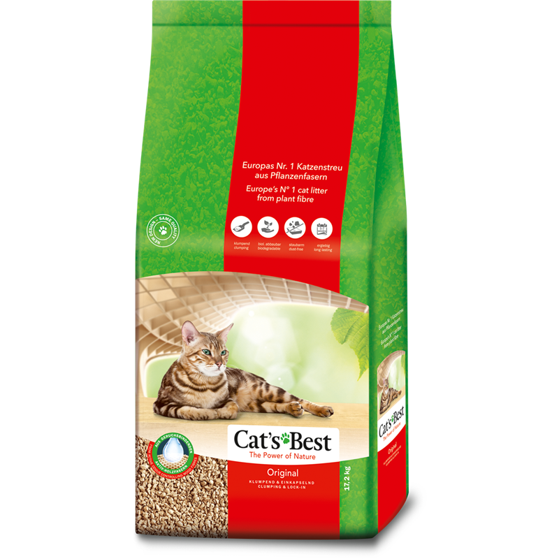 Cat´s Best Original  Katzenstreu 17,2 kg