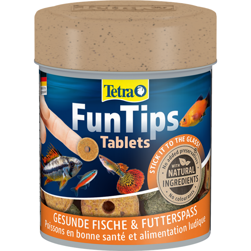 Tetra FunTips Tablets 75 Tabletten / 30 g