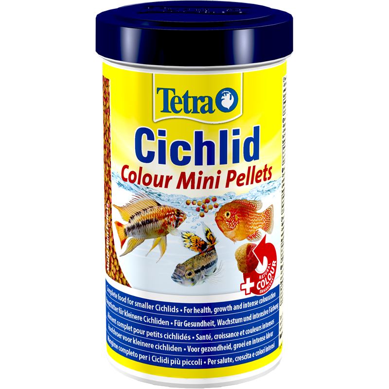 Tetra Cichlid Colour Mini Pellets 500 ml / 170 g
