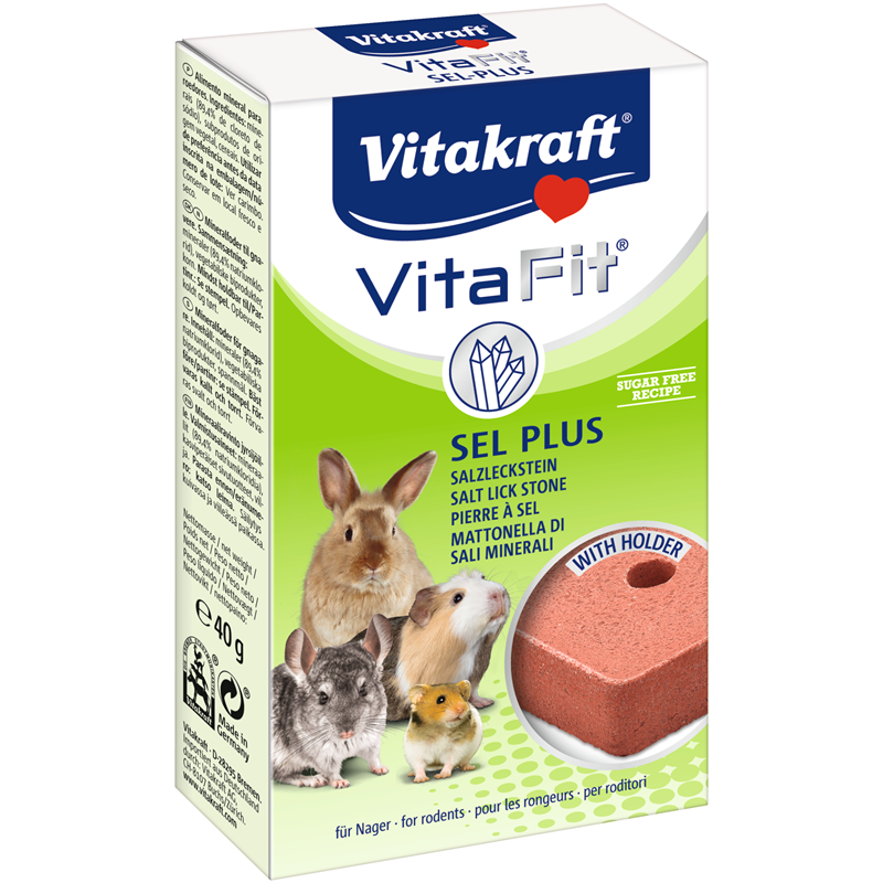 Vitakraft VITA Fit Sel-plus Salzleckstein 40 g